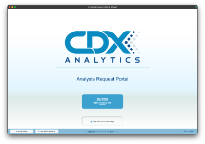 CDX Analytics Client Portal